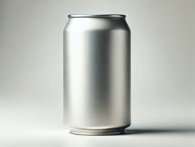 Single unmarked can